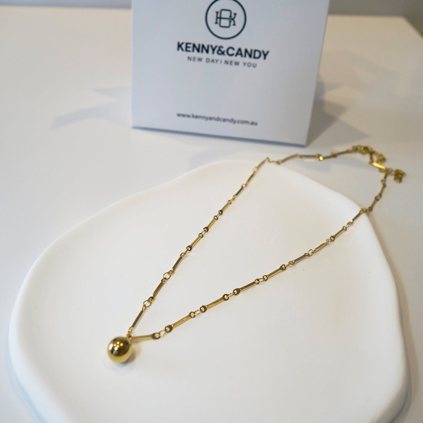 Gold Charm Necklace