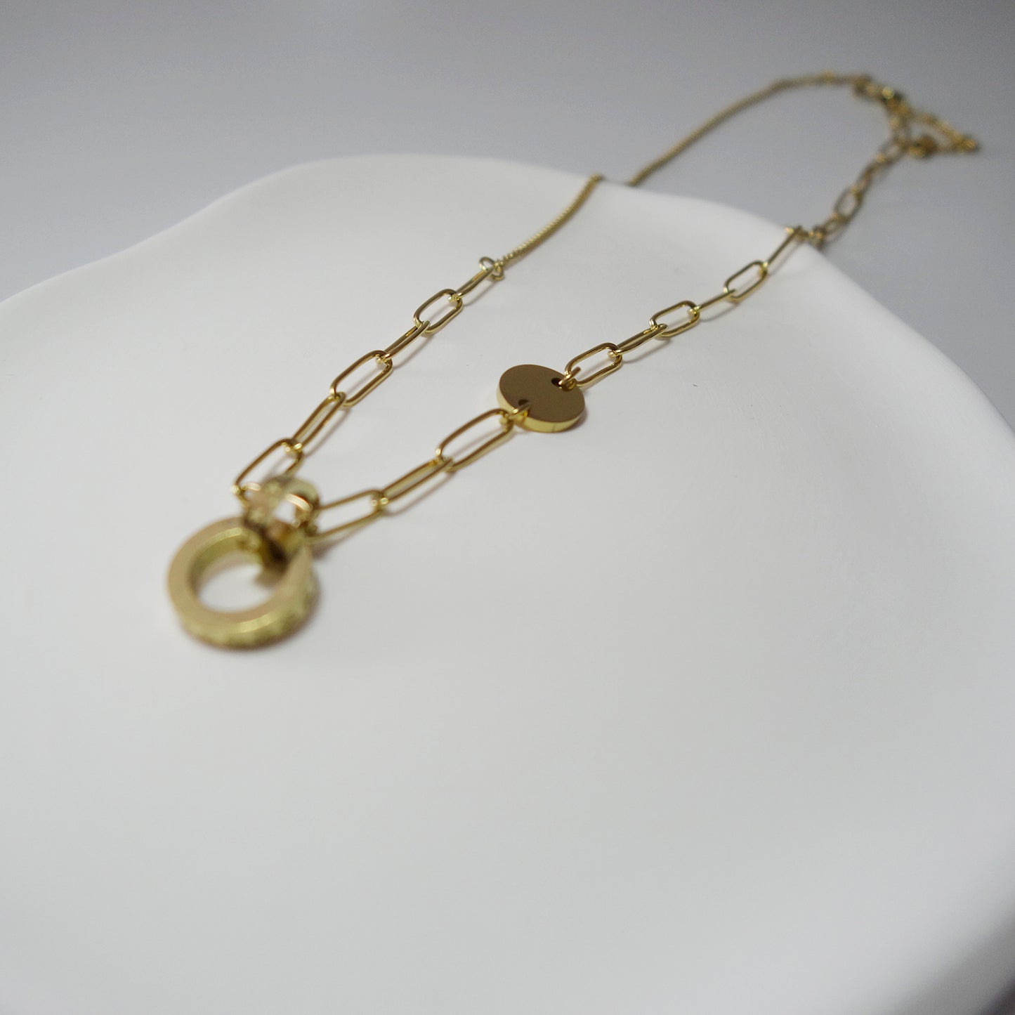 Gold Charm Necklace