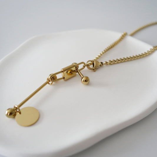 Gold Charm Necklace