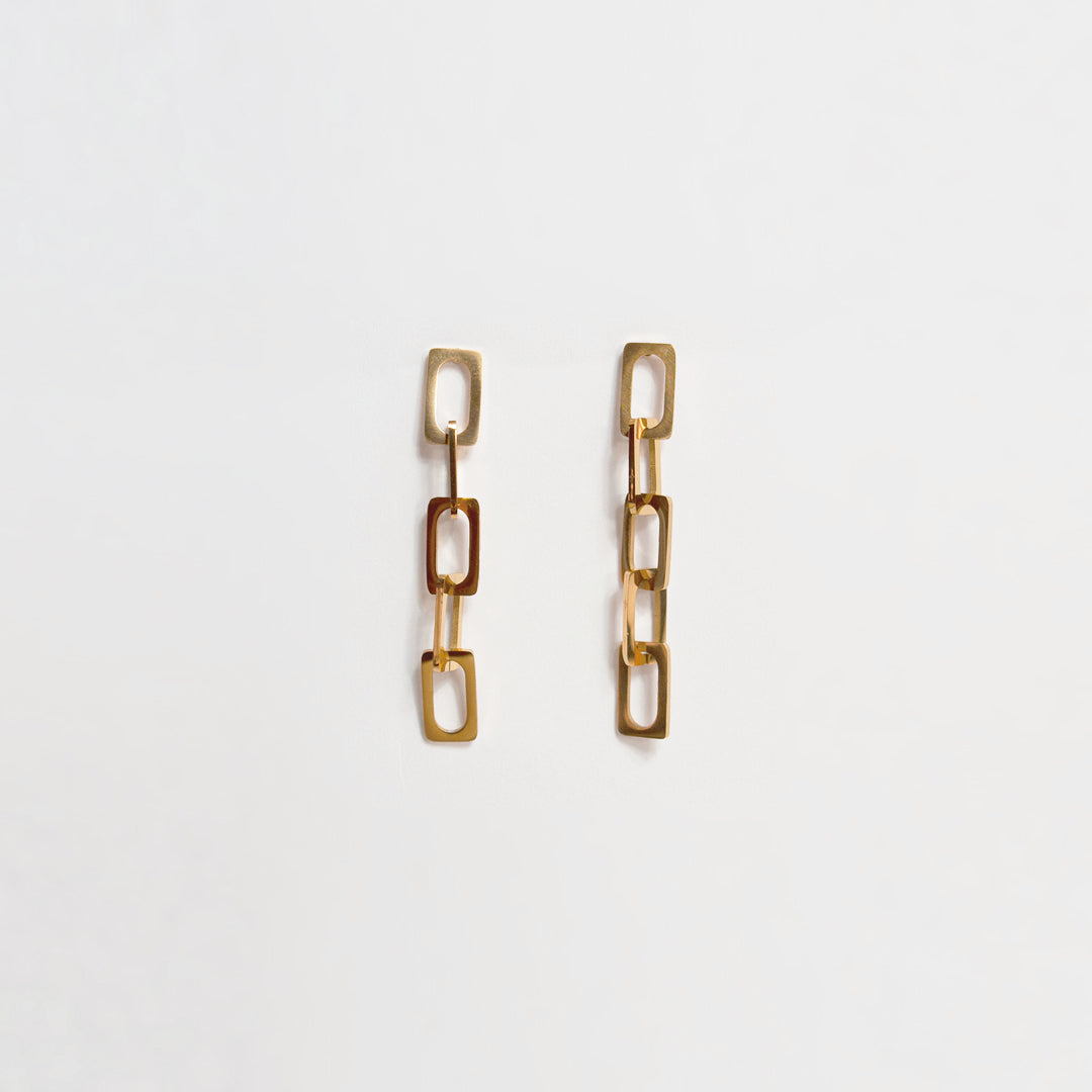 Linked Drop Earrings