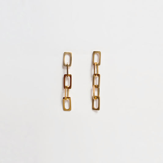 Linked Drop Earrings