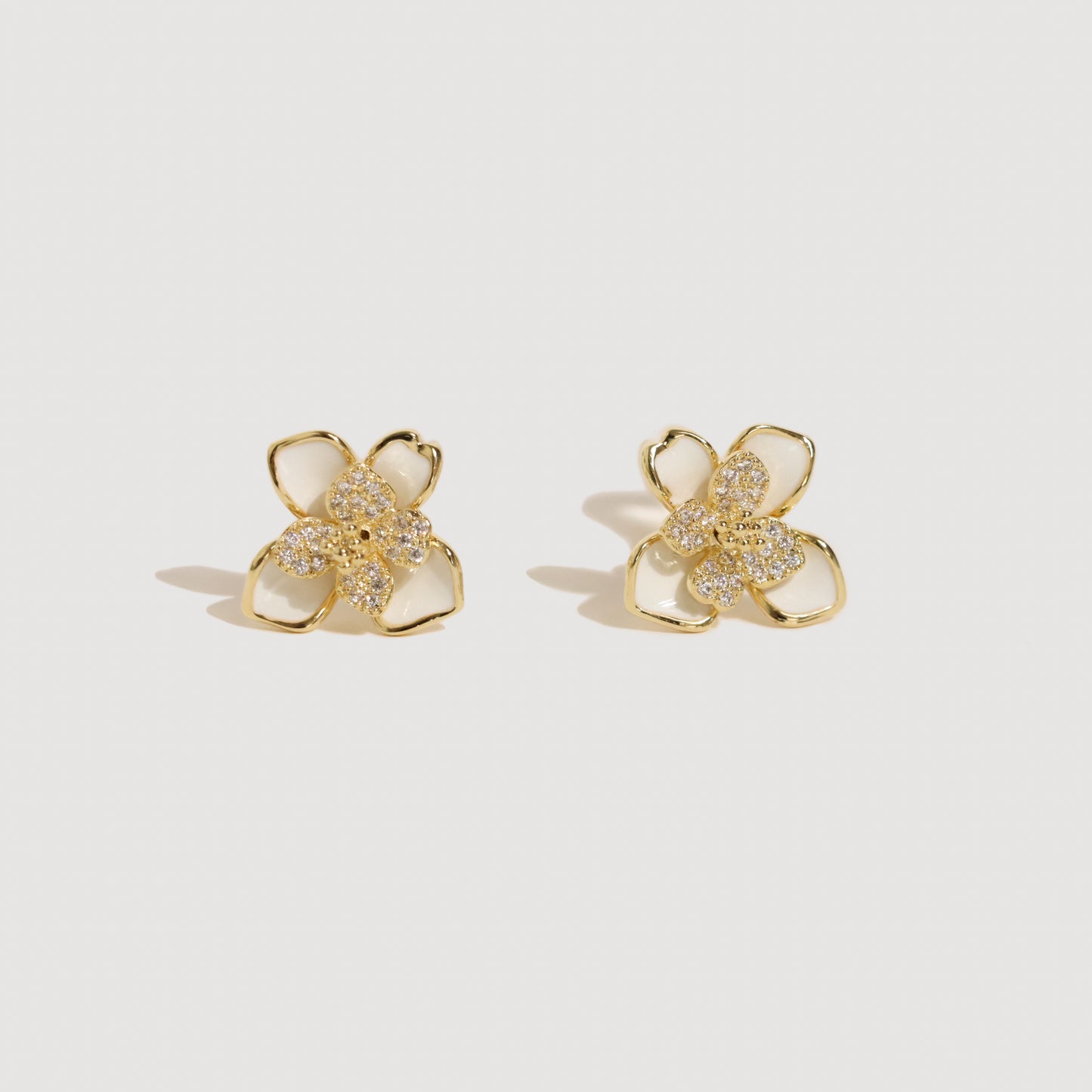 Flower Clip-On Earring