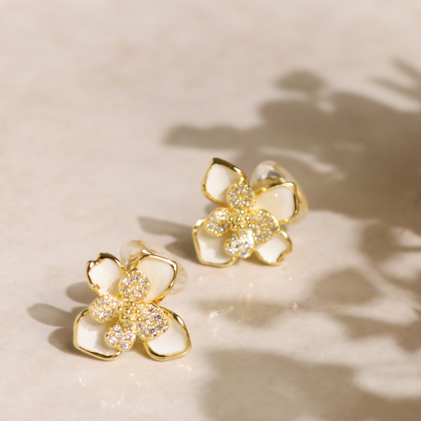 Flower Clip-On Earring