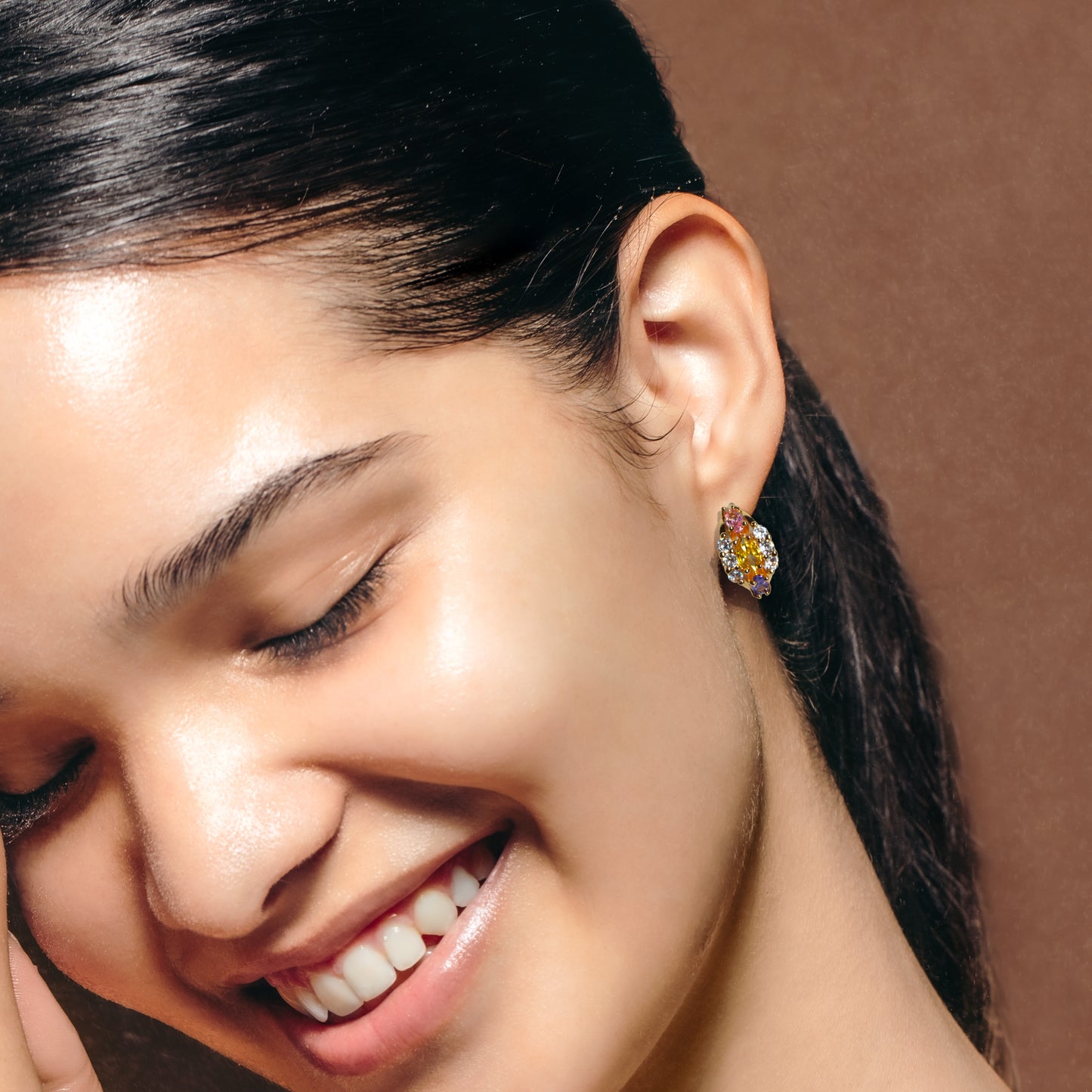 Aqua Essence Stud Earring